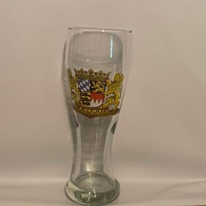 Vintage Bayern 0.5 liter Pilsner Beer Drinking Glass